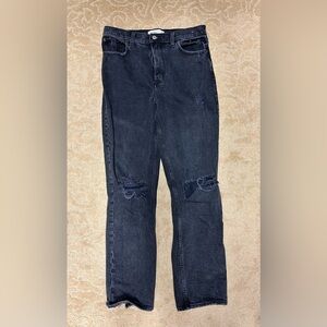 Abercrombie 90s straight ultra high rise jeans